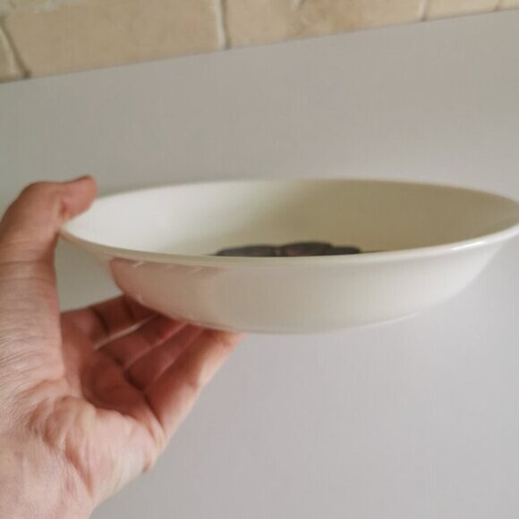 Wedgwood Blue Anemone Soup Bowl Susie Cooper Vintage 1970s Design Mod Floral - Picture 10 of 10